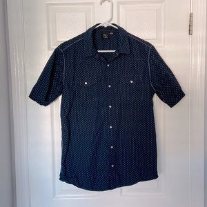 Burnside short sleeve snap down shirt
